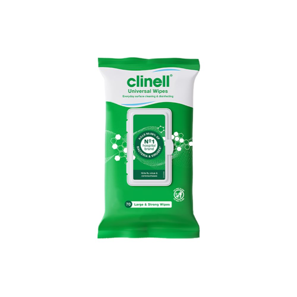 Clinell Universal Wipes Pack of 70