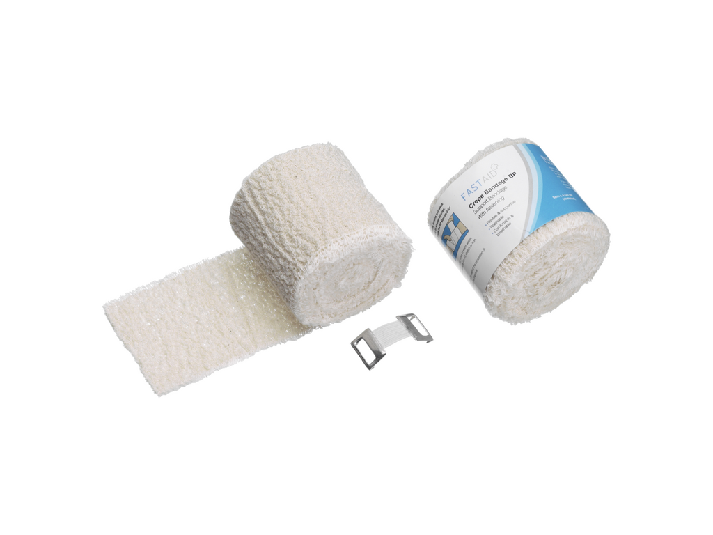 5cm x 4.5m Fast Aid Crepe Bandage Bp
