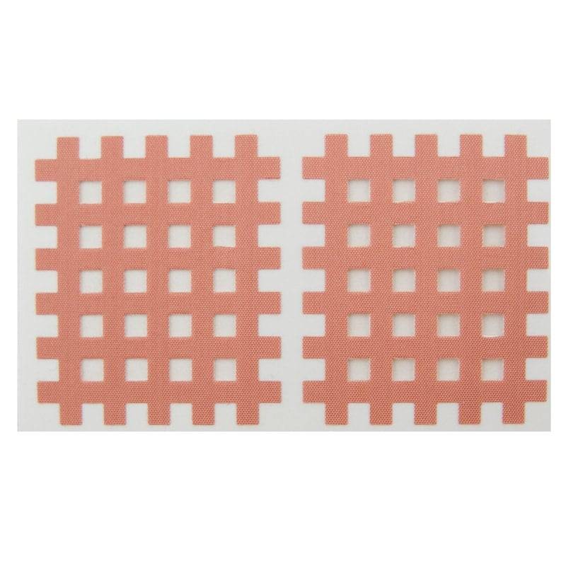 4.4 x 5.2 cm Cross Tape 4 mm 20 x sheets - UKMEDI - UK MEDICAL SUPPLIES