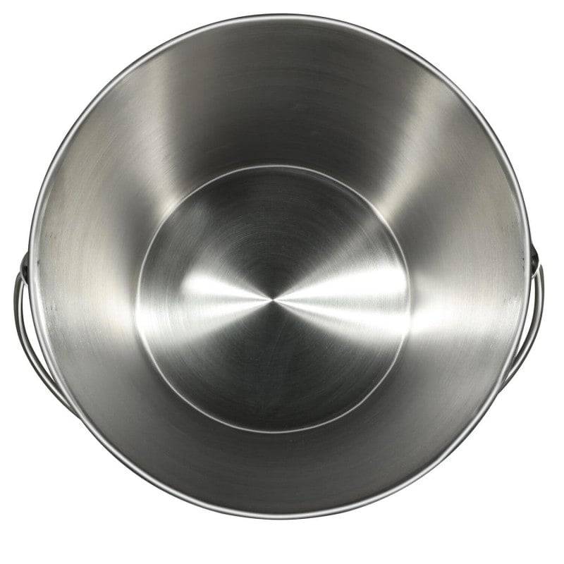 Teqler 10 Litre Stainless Steel Bucket - UKMEDI