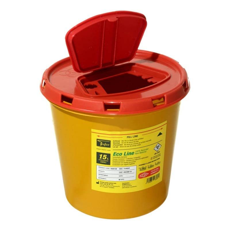 1.5 Litre Eco Line Sharps Bin