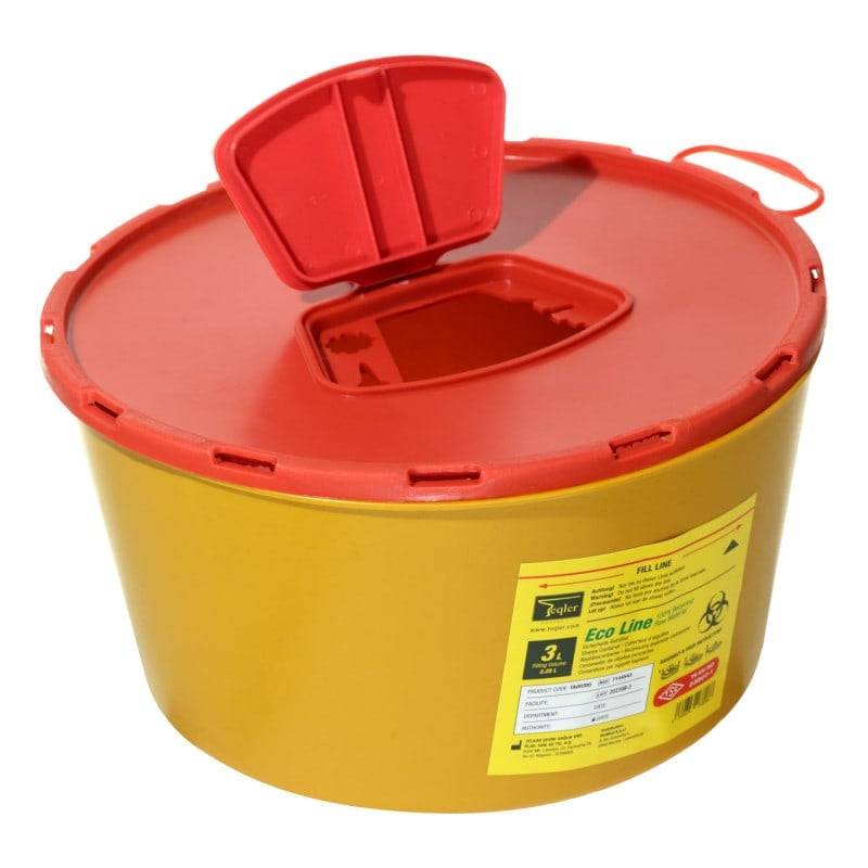 3 Litre Eco Line Sharps Bin