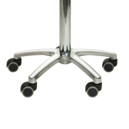 Black Saddle Stool with Swing Mechanism - UKMEDI