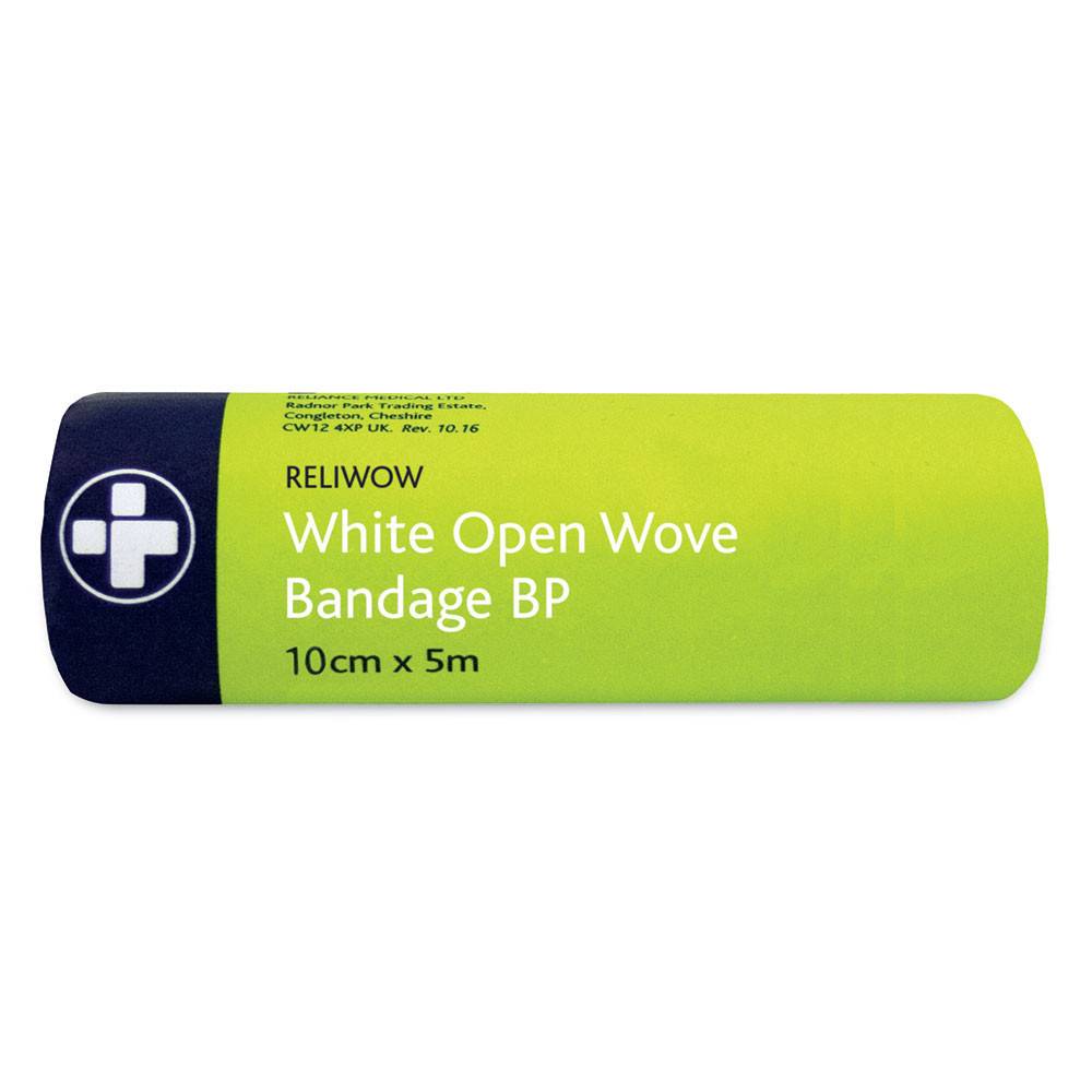 10cm x 5m Reliwow Open Wove Bandage