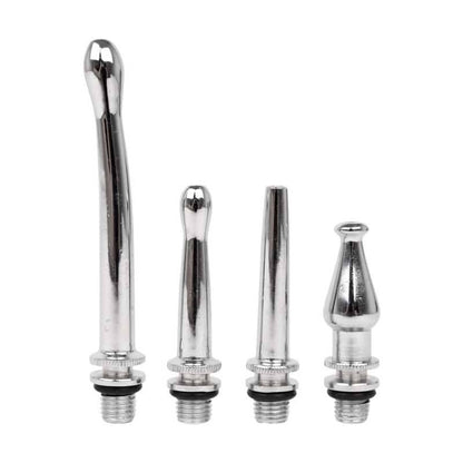 Stainless Steel Ear Syringe with 4 Attachments - UKMEDI - UK MEDICAL SUPPLIES