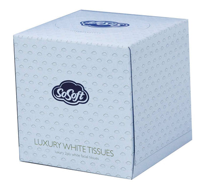 SoSoft Luxury Cube Tissues Box of 70