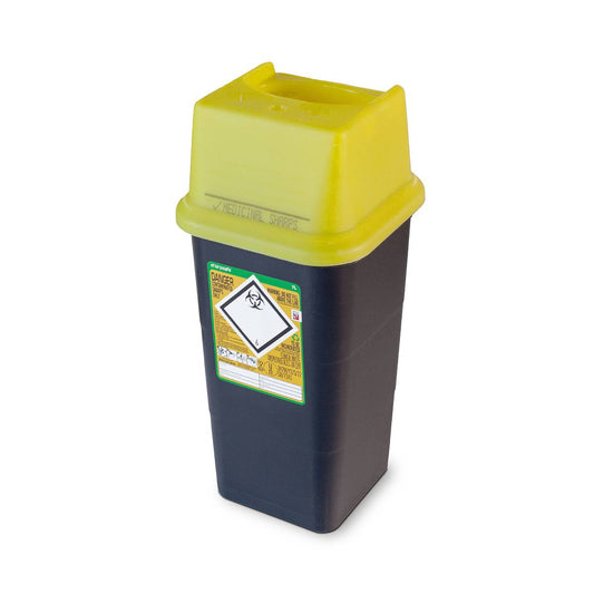 Frontier 7 litre Sharpsafe Yellow Sharps Bin