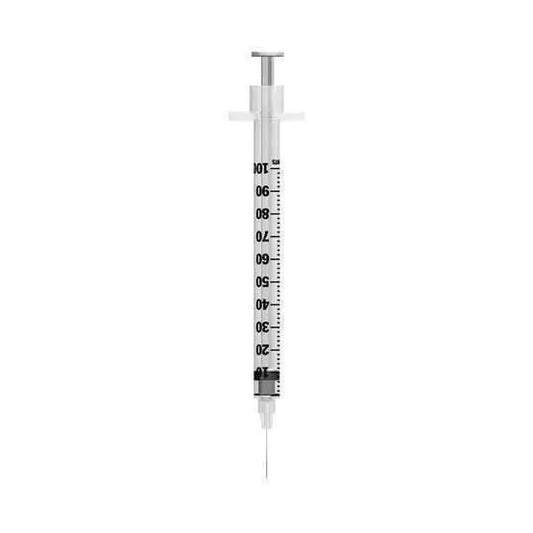 1ml 0.5 inch 29g BD Microfine Syringe and Needle u100 - UKMEDI