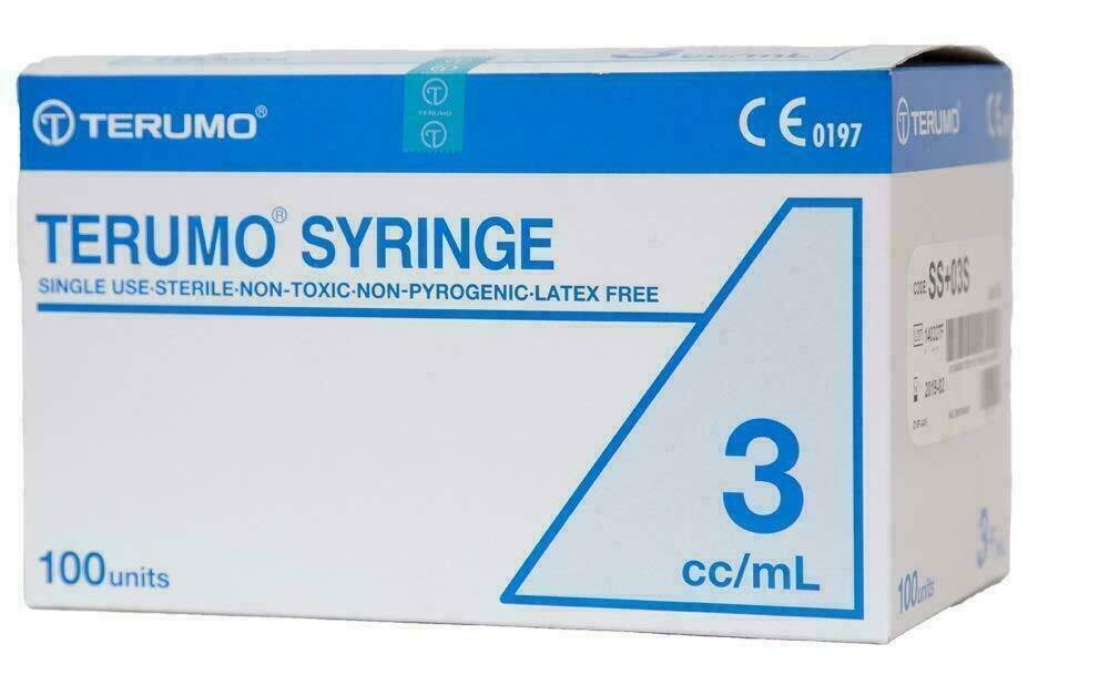 Terumo 3ml Terumo Luer Slip Syringes UKMEDI UK Medical Supplies