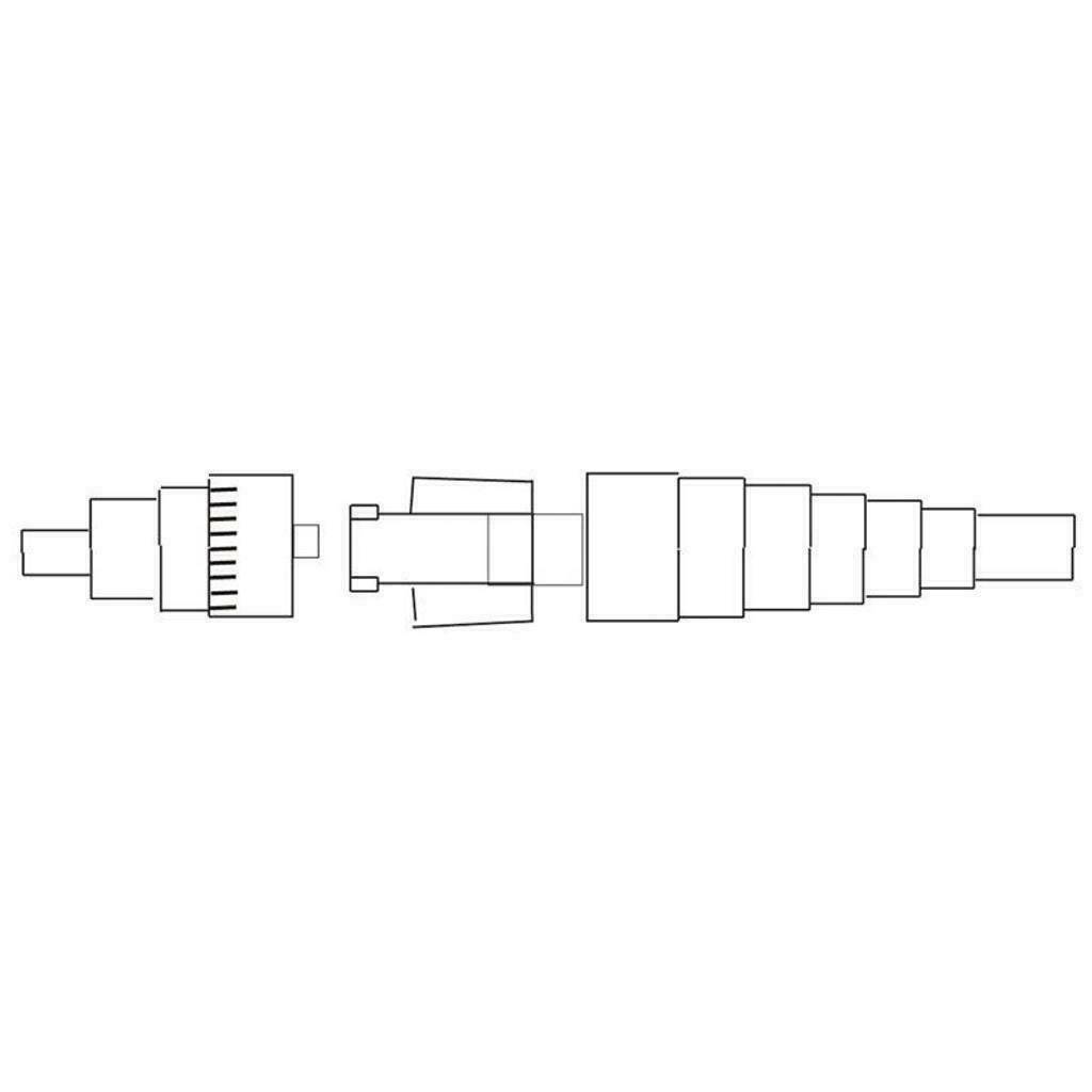 Drain Connector Female/Male Combi Pack - UKMEDI