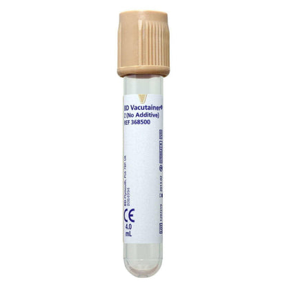 BD Vacutainer 4ml Tube for Urinalysis Beige Top - UKMEDI