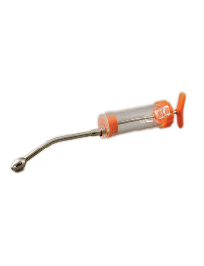 30ml Drencher Nylon Syringe and Nozzle 151860 UKMEDI.CO.UK