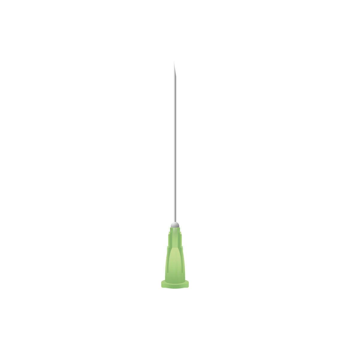 21g Green 2 inch BD Microlance Needles (50mm x 0.8mm) 301155 UKMEDI.CO.UK