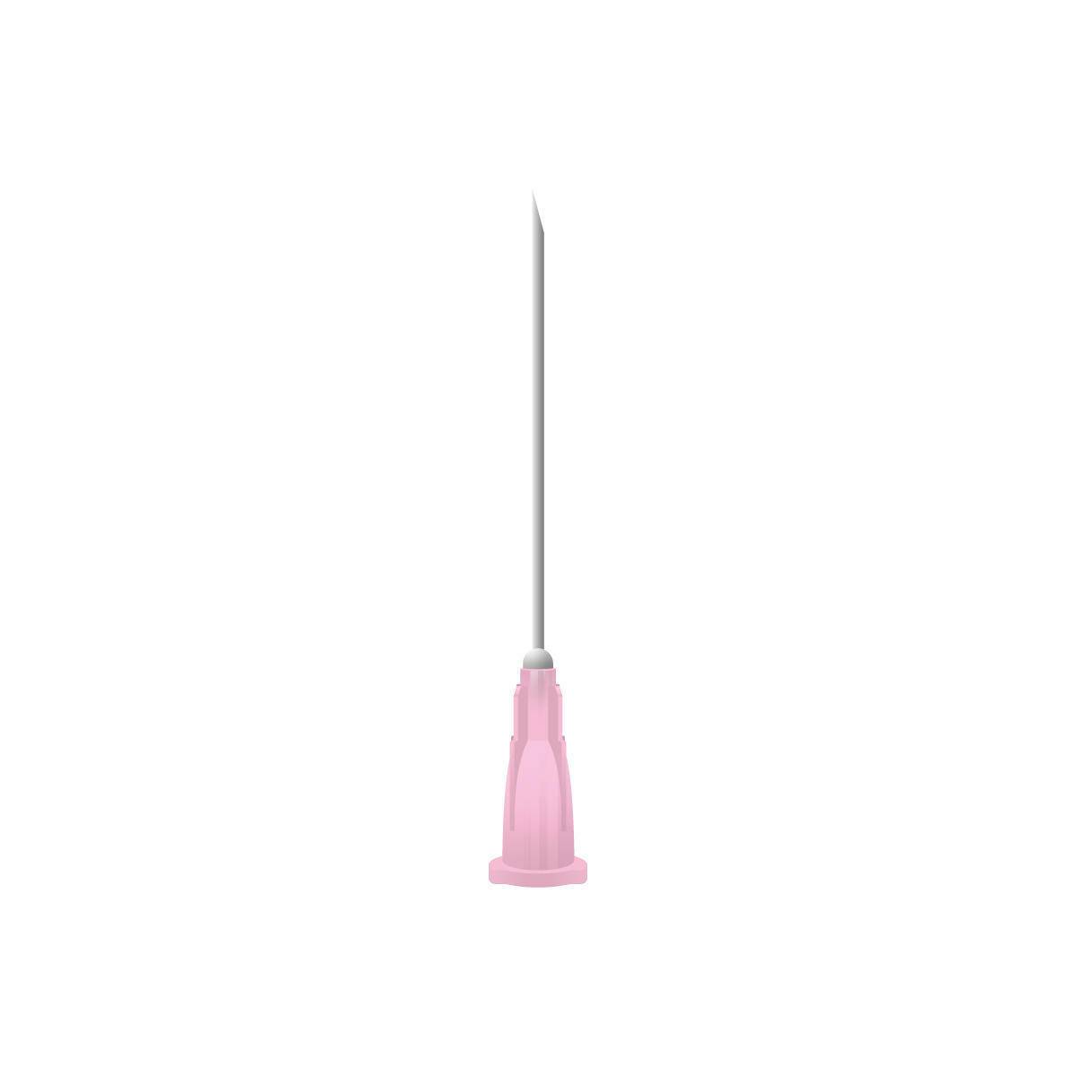 18g Pink 1.5 inch BD Microlance Needles