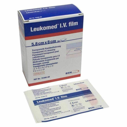 Leukomed IV Dressing 6cm x 8cm 72390-00 UKMEDI.CO.UK