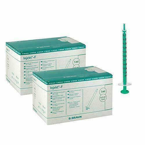 1ml BBraun Silicon Oil Free Injekt Syringe 9166017V UKMEDI.CO.UK