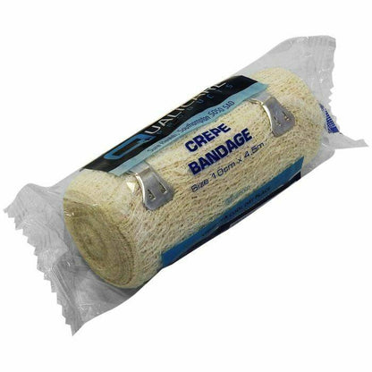 Crepe bandage 10cm x 4.5m Qualicare