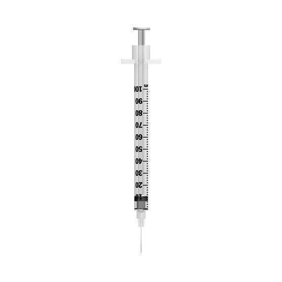 1ml 8mm 30g BD Microfine Syringe and Needle u100