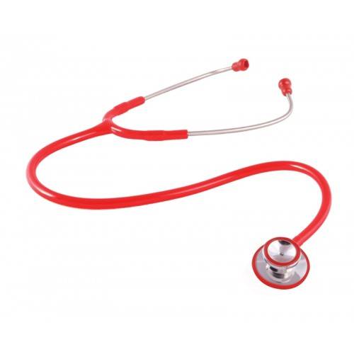 Universal Red Dual Head Stethoscopes - UKMEDI
