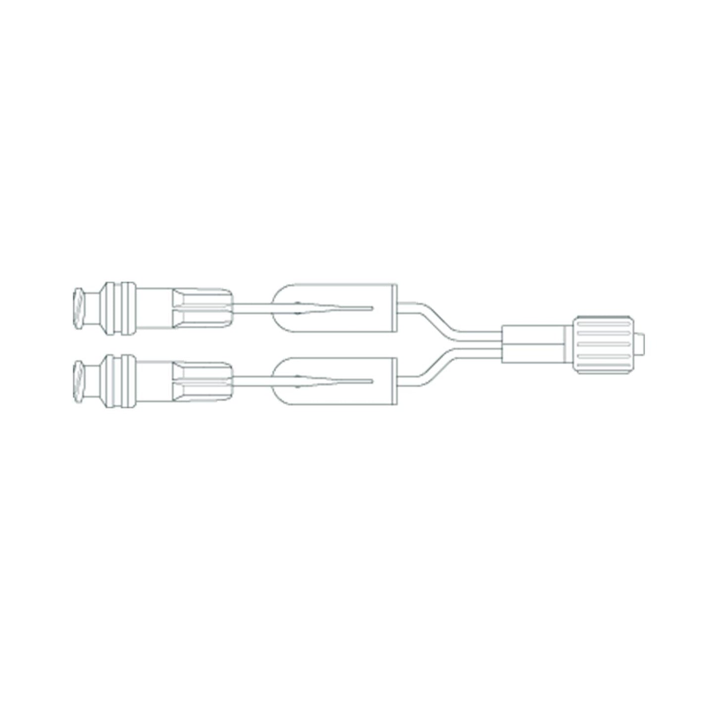 9cm 2-Way Y-Connector Set