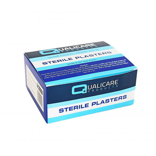 Sterile Washproof Plasters 7.2cm x 1.9cm x 100