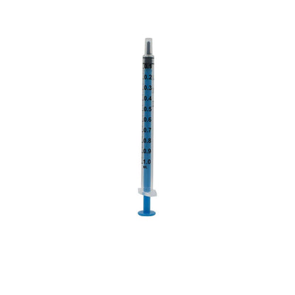 1ml Acuject Low Dead Space Syringes Blue