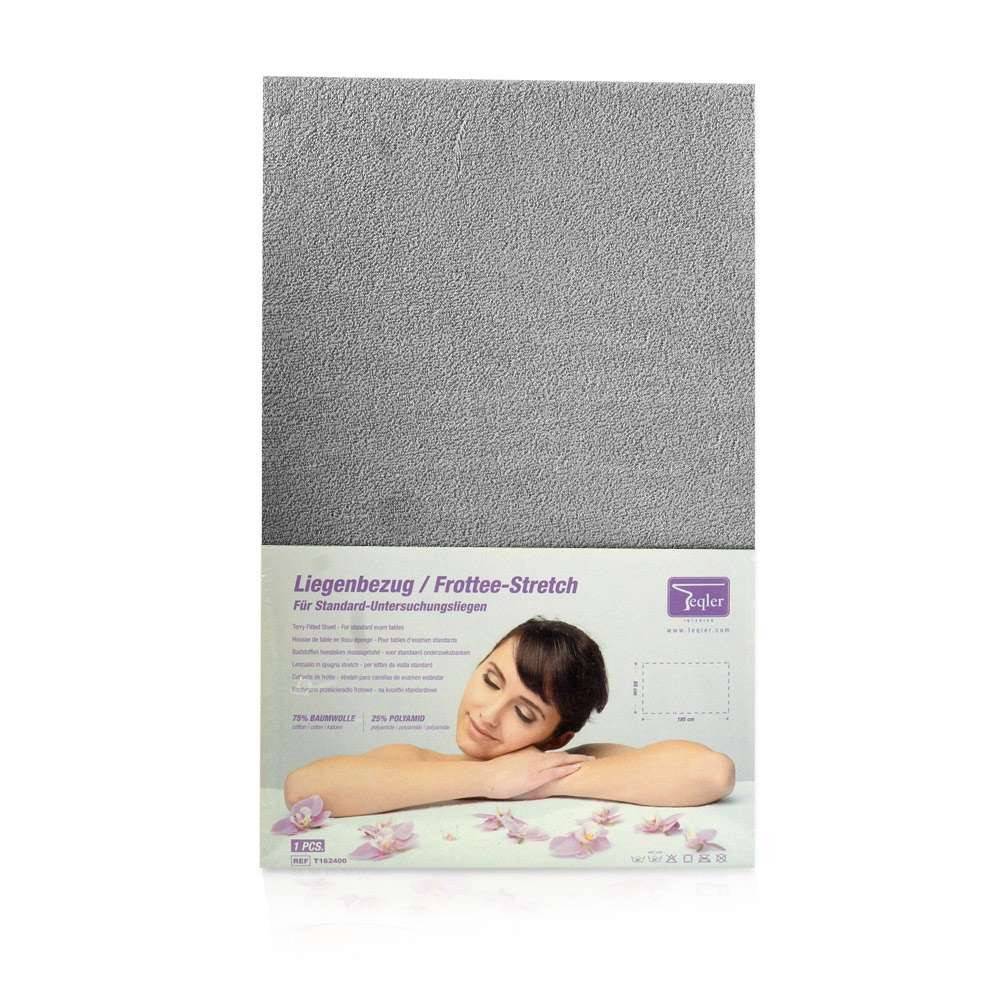 Grey Fitted Sheet for Massage Tables and Examination Tables