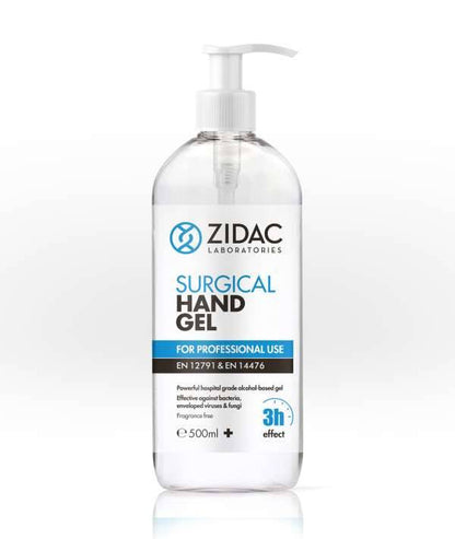 500ml Zidac Surgical Hand Gel